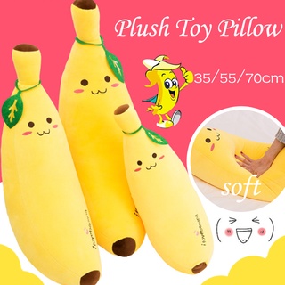 35/50/70CM Plush Toys Long Sleeping Pillow Large Banana Doll Soft Stuffed Toy Boy Girl Birthday Gift