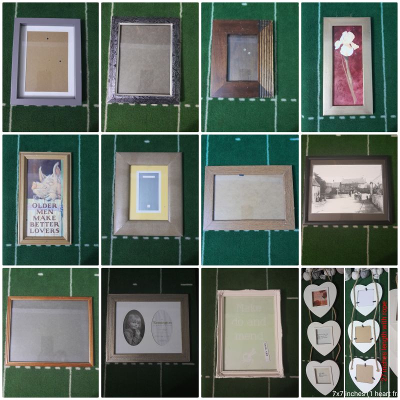 Photo frames UK assorted picture frame / display frames / wall decor 8