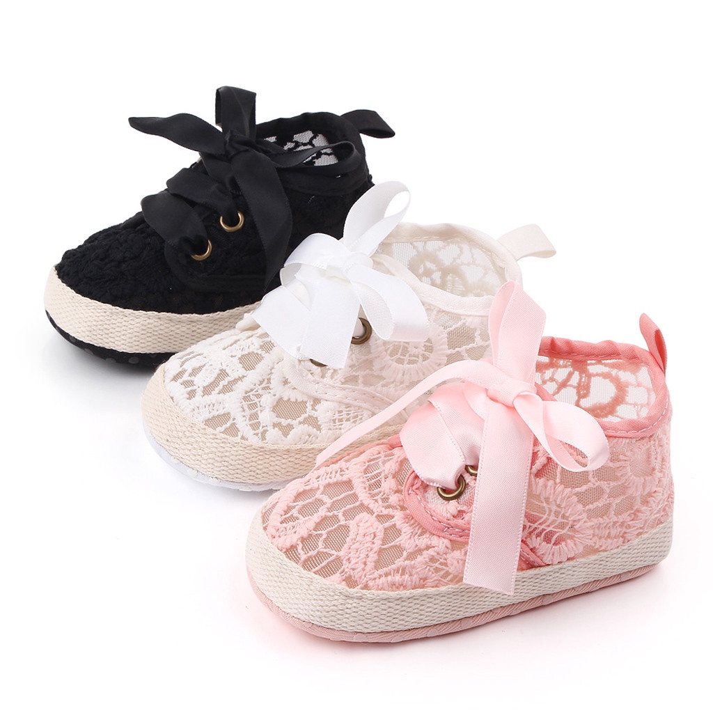 baby girl black sneakers