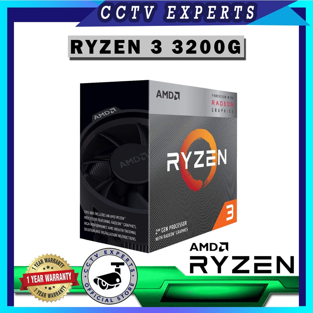 Amd Ryzen 3 30g R3 3 6 Ghz Quad Core Quad Thread With Vega 8 Graphics 65w Cpu Processor L3 4 Shopee Philippines