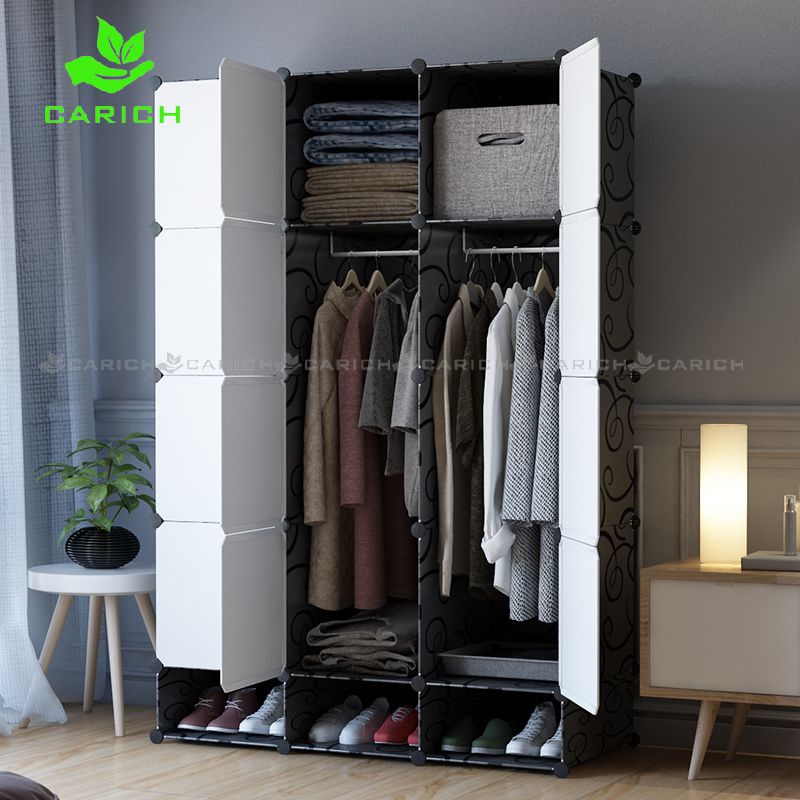 Multi Design Clothes DIY Wardrobe Screwless Stackable