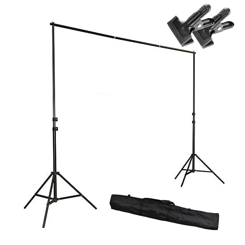 Backdrop Stand 2.6x3m with Backdrop Clip (Adjustable) Shopee Philippines