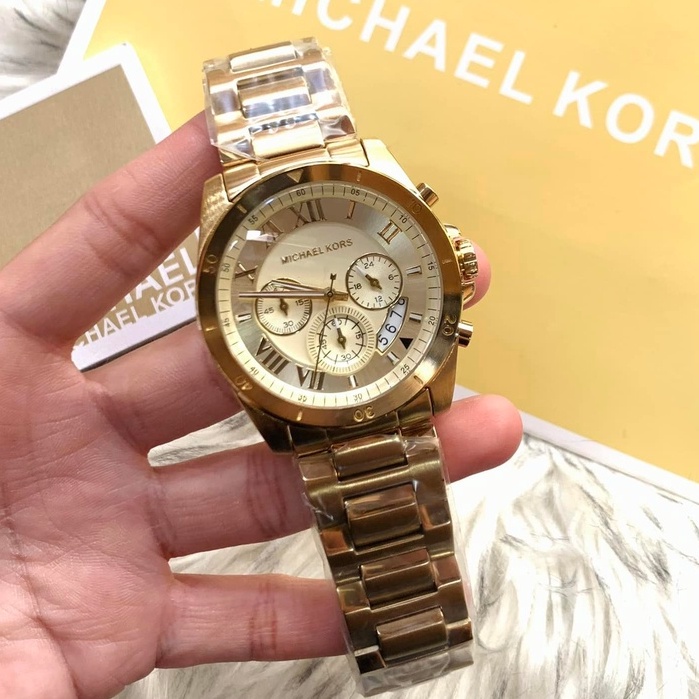 MK Mens Watch -MICHAEL KORS BRECKEN Men's watches (MK6366) | Shopee  Philippines