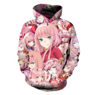 female 12 oversized hoodie anime