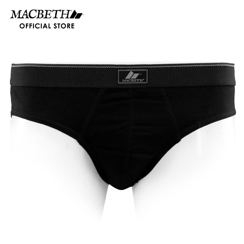 Macbeth Underwear - HIPSTER BRIEF 3in1/Black | Shopee Philippines