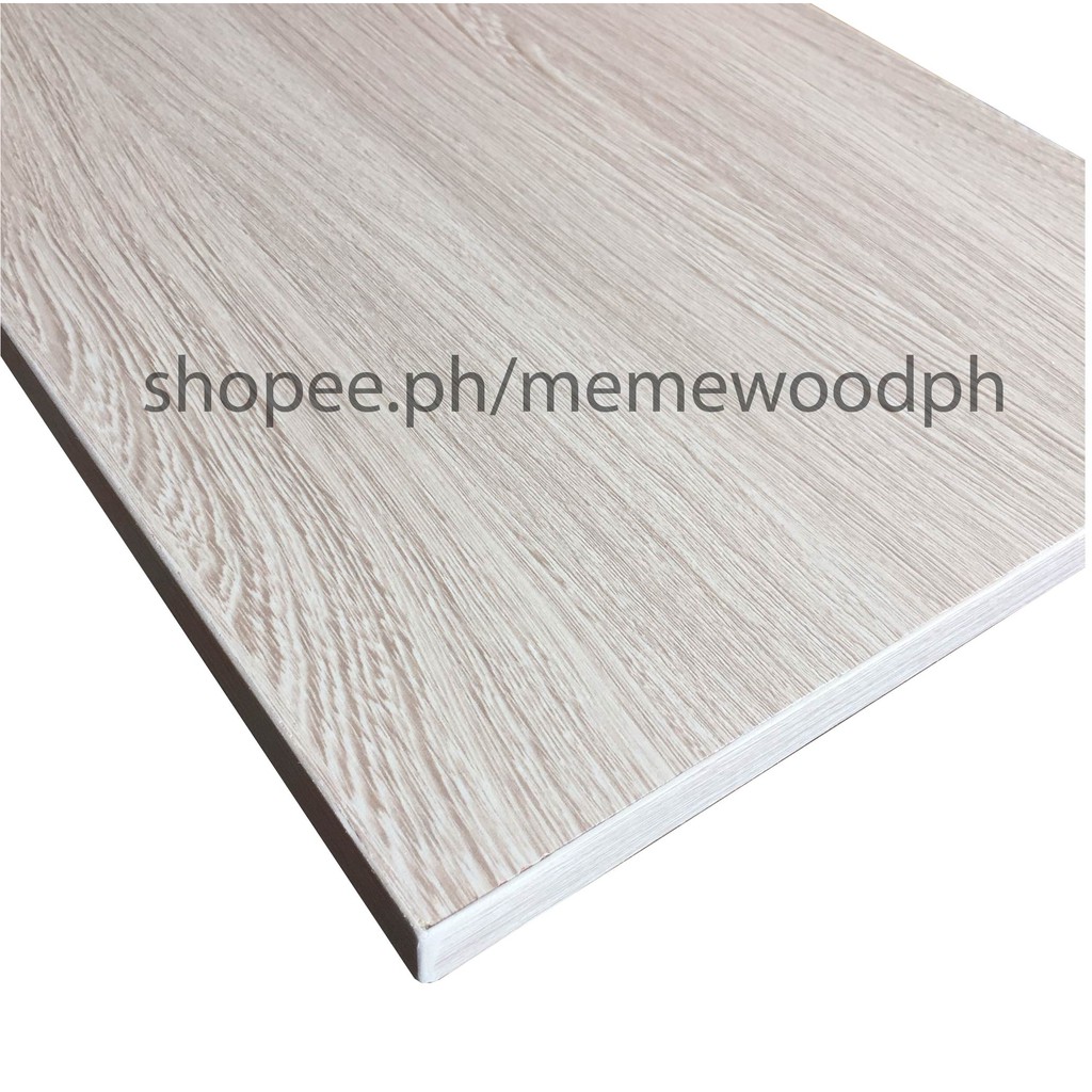 1 x 2 feet Laminated Particle Board with edge banding for DIY Projects (Precut) Shopee