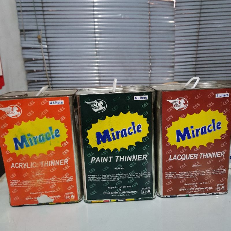 Thinner (Gallon/4Liters) Shopee Philippines