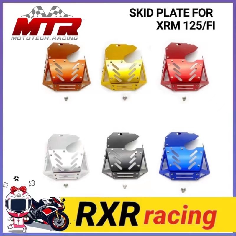 XRM 125 Skid Plate Engine Cover Shopee Philippines