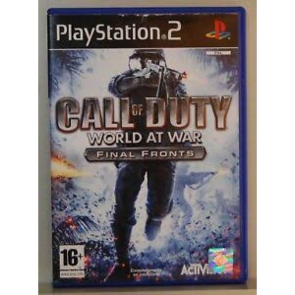 Ps2 Call Of Duty - Final Fronts - World At War | Shopee Philippines