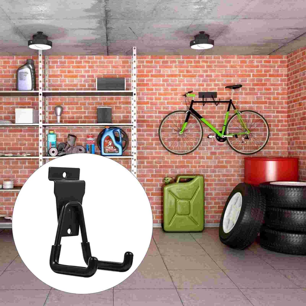 1Pc Metal Hook Garage Storage Wall Mount Garage Bike Hanger Hook