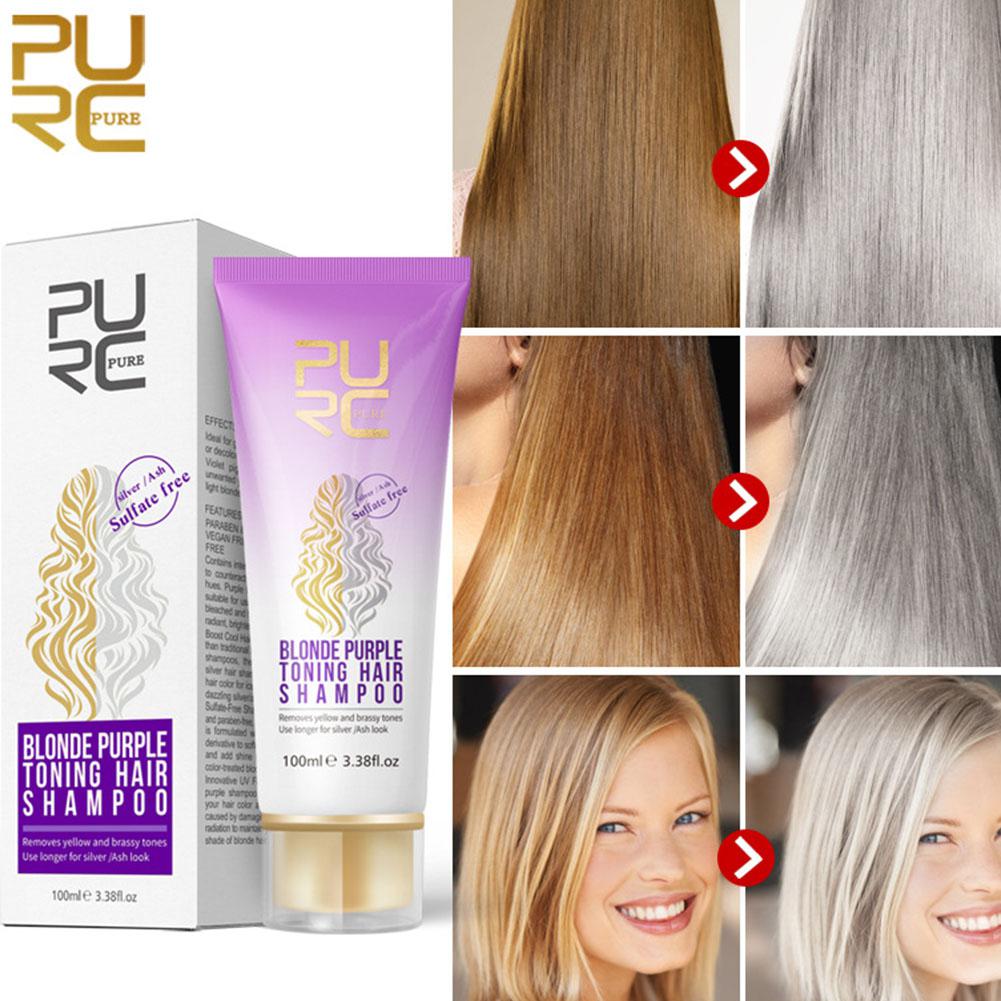 BellyLady Blonde Purple Toning Hair Shampoo Blonde Shampoo Gray Silver  Shampoo Long Lasting Hair Dye | Shopee Philippines