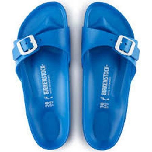 blue birkenstocks