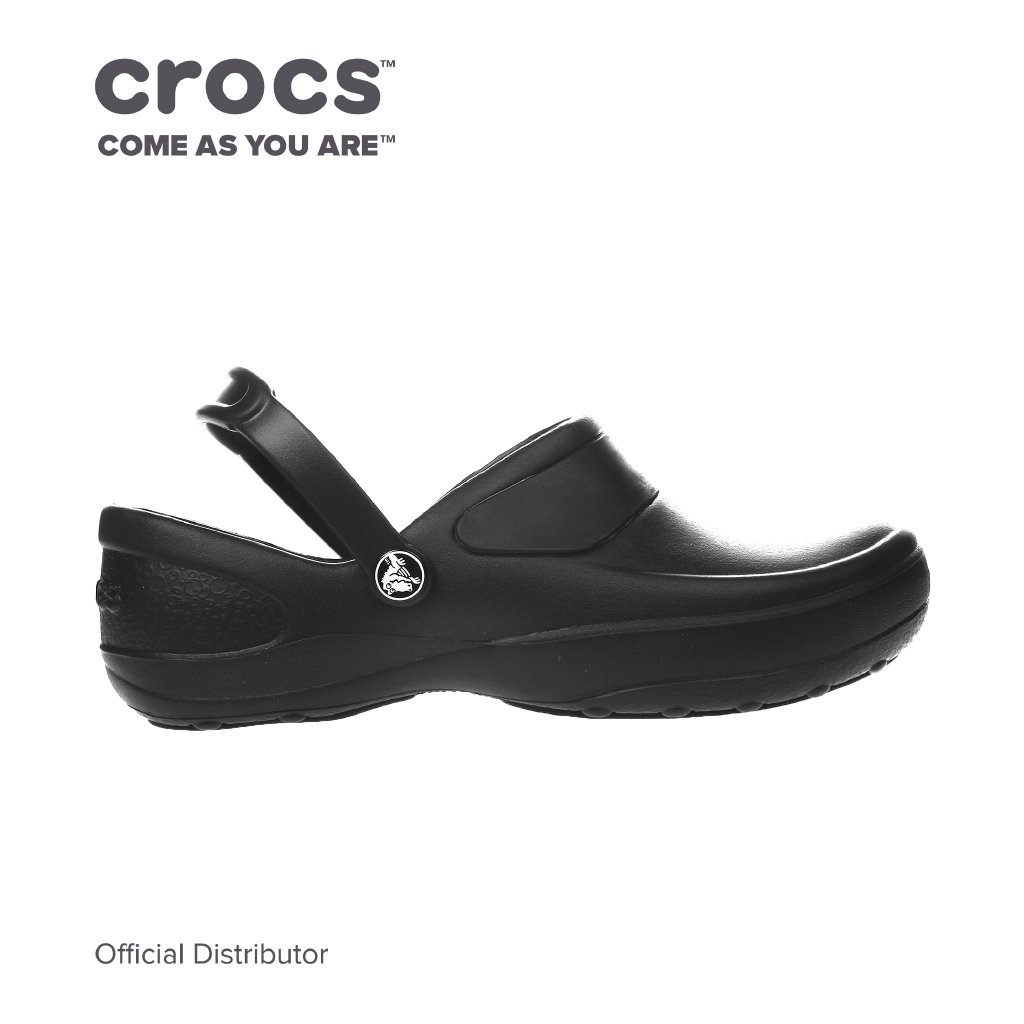 crocs mercy work clog white