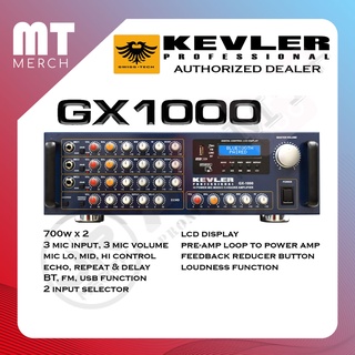 Kevler Gx 1000 High Power Mixing Amplifier 700 Watts X 2 6 199