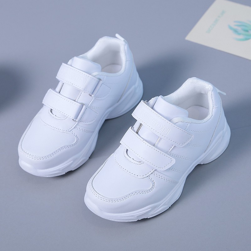 white slip on shoes for kids