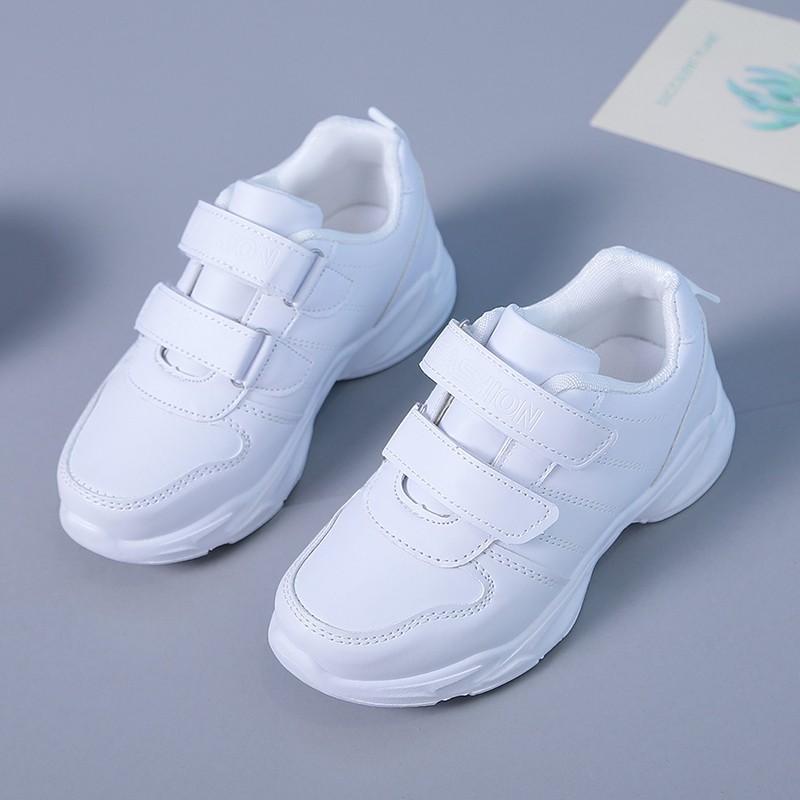 kids white slip on shoes