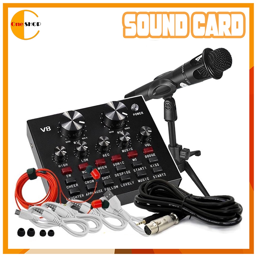 Letsview 6in1 Studio Series Microphone Condenser Microphone V8