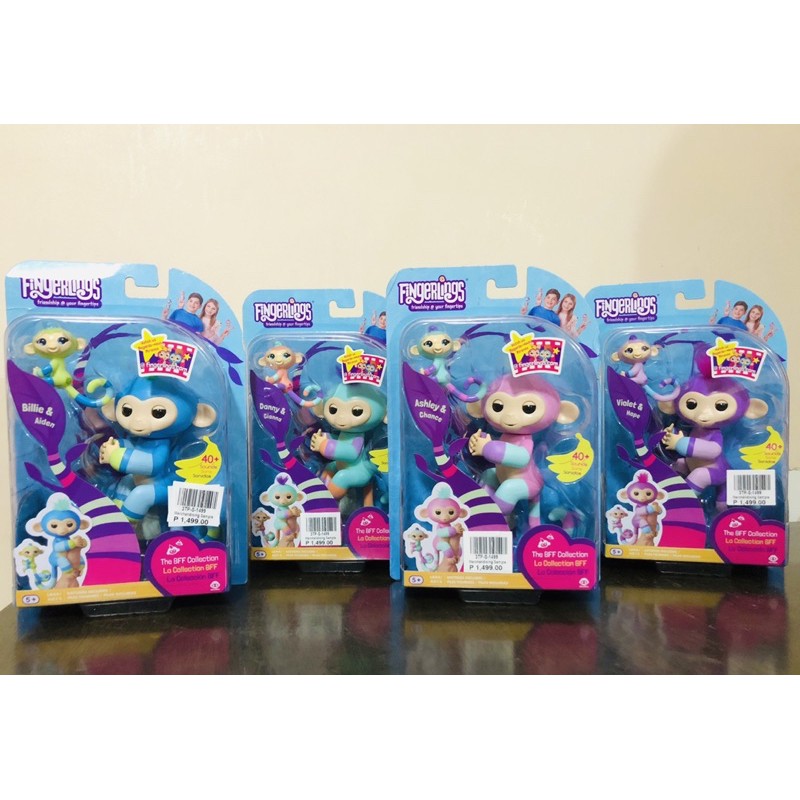 fingerlings baby monkey and mini bff