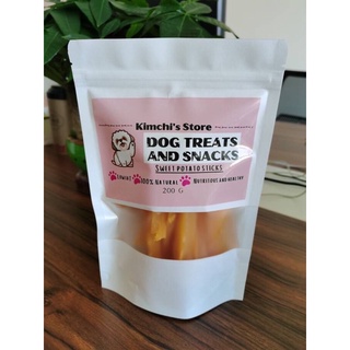 All natural Dog treats sweet potato sticks 200grams