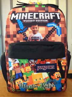 jansport minecraft backpack