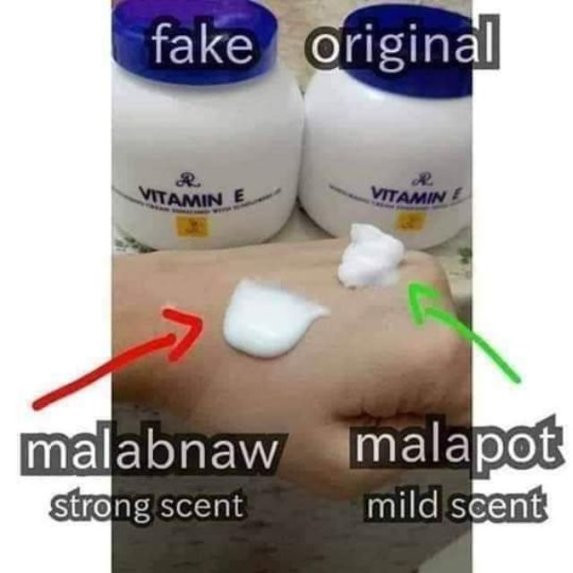 fake vitamin e cream
