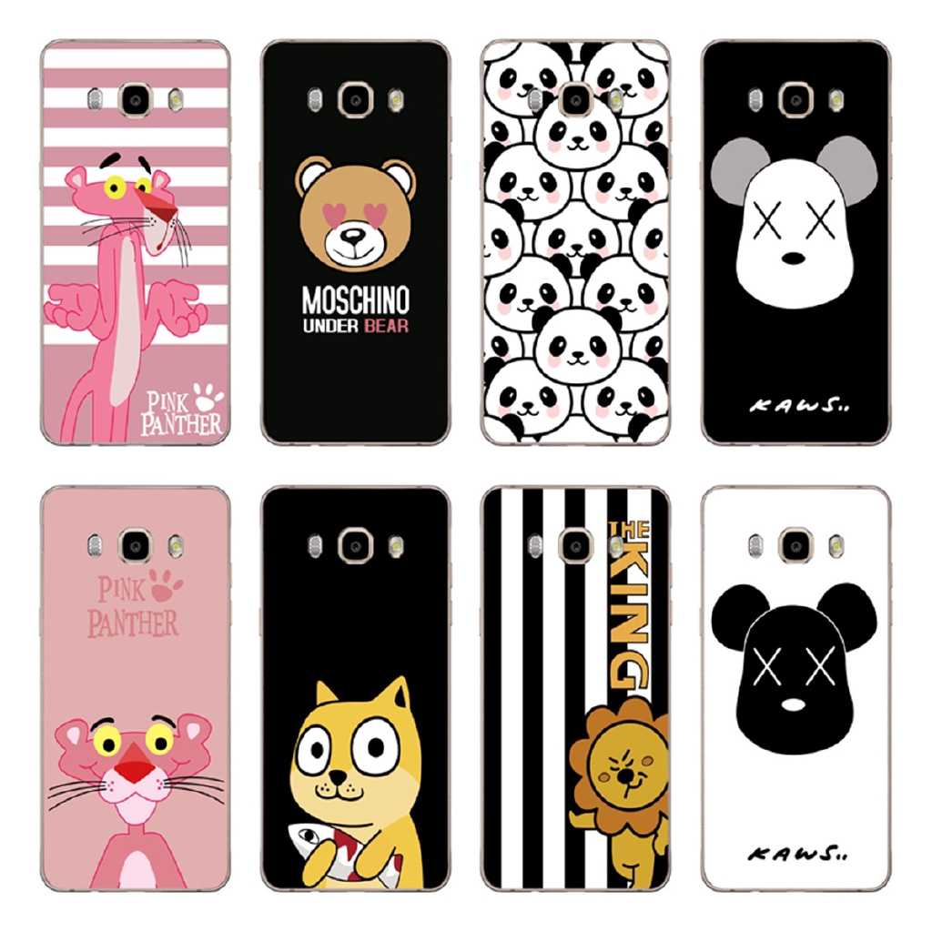 Cartoon Bear Cute Lion Back Cover Samsung Galaxy J1 J2 16 J210 J1 J2 Pro J1 Mini Prime J105 Case Soft Tpu Casing Shockproof Shopee Philippines