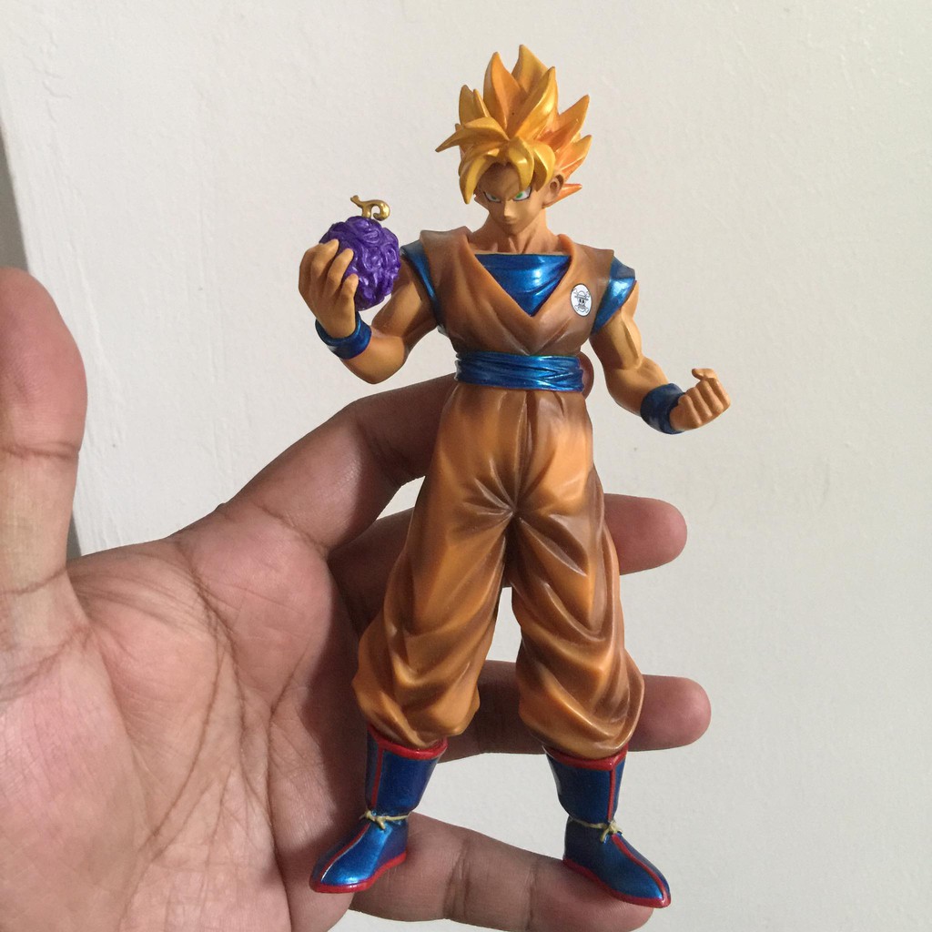 Dragon Ball Z X One Piece Dx Goku Collab Anime Figure Shopee Philippines