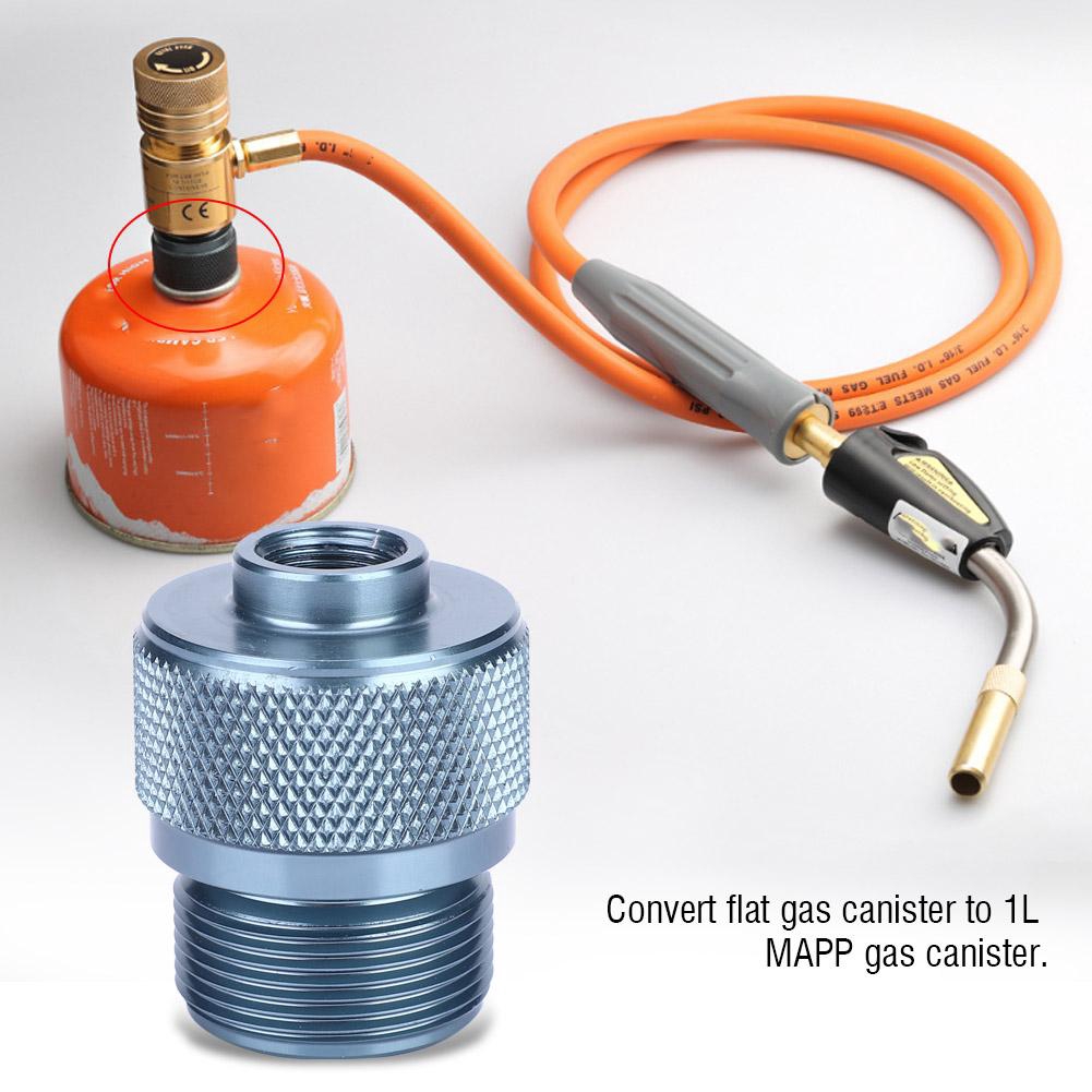 Camping Valve Flat Canister to 1L MAPP Gas Tank Adaptor Shopee
