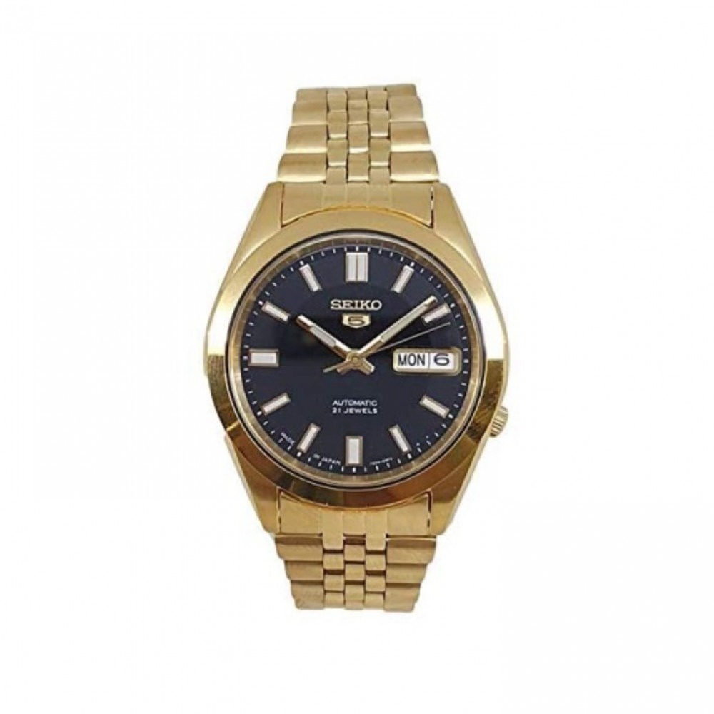 Made in Japan Seiko 5 Dress Watch for Men Gold SNKF86J1 | Shopee ...