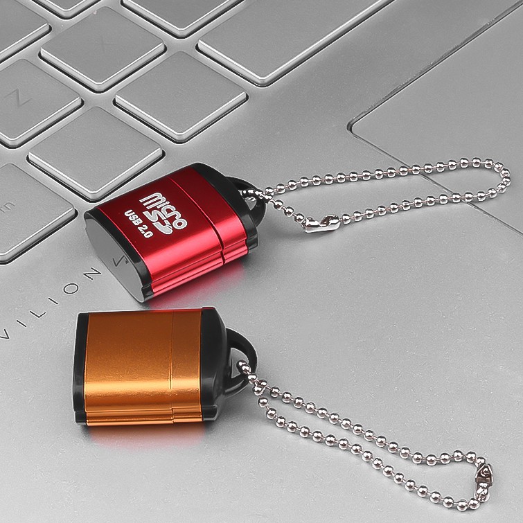 Mini USB 2.0 Micro SD Memory Card Reader High Speed Adapter with
