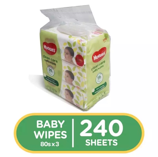 huggies gentle touch baby wipes 480