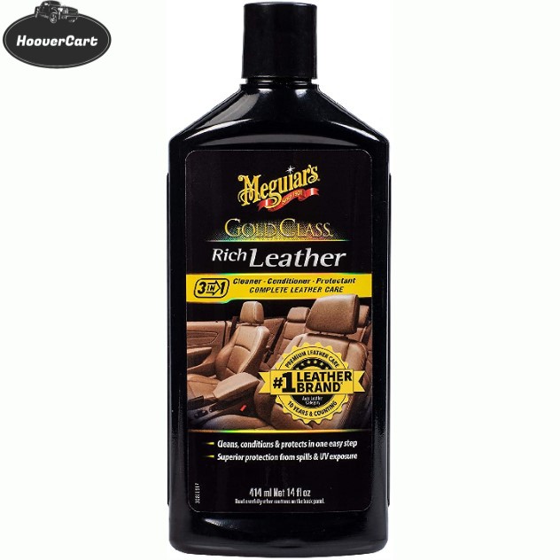 Meguiar’s Gold Class Rich Leather Cleaner, Conditioner and Protectant