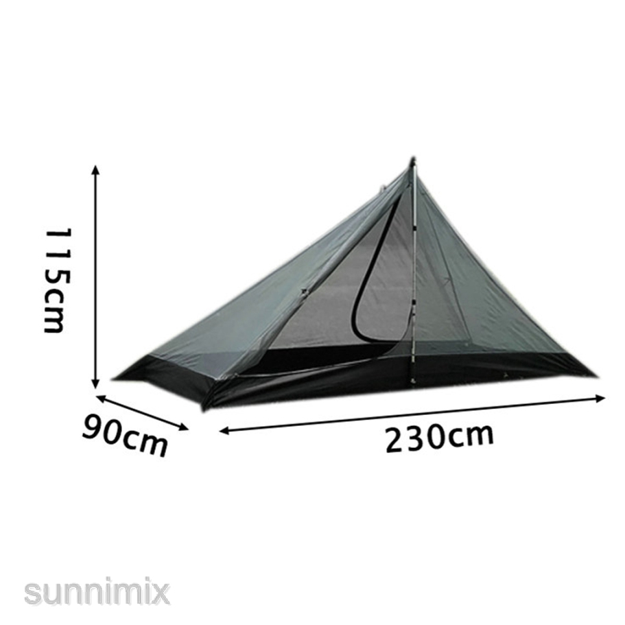 single trekking pole tent