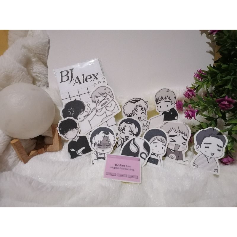 BJ Alex Stickers Set