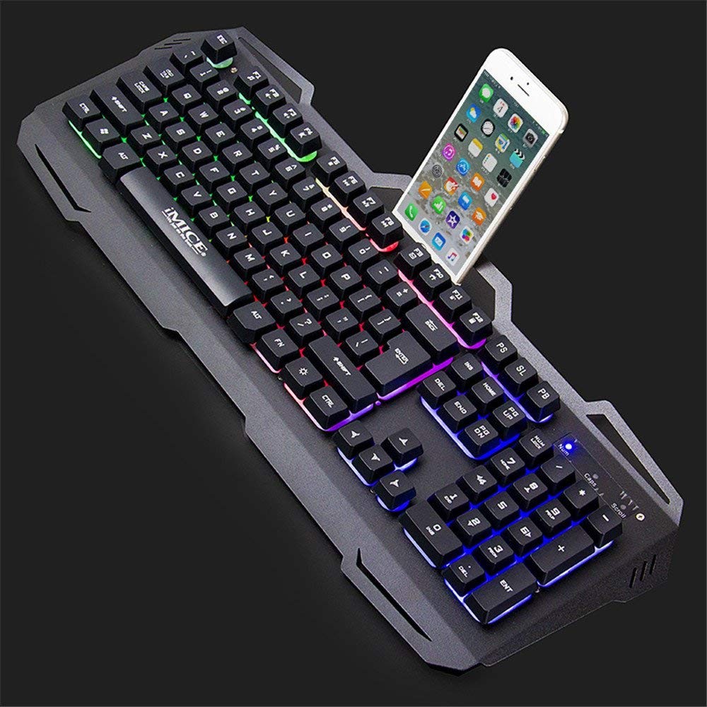 IMICE Gaming Keyboard Teclado Gamer Mechanical Feel Keyboard Shopee
