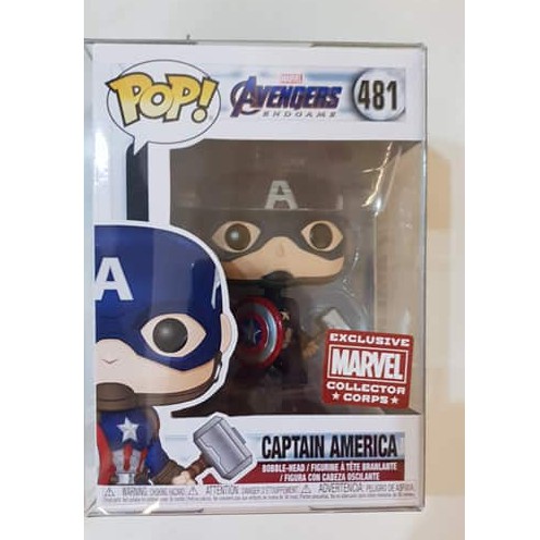 funko pop captain america collector corps