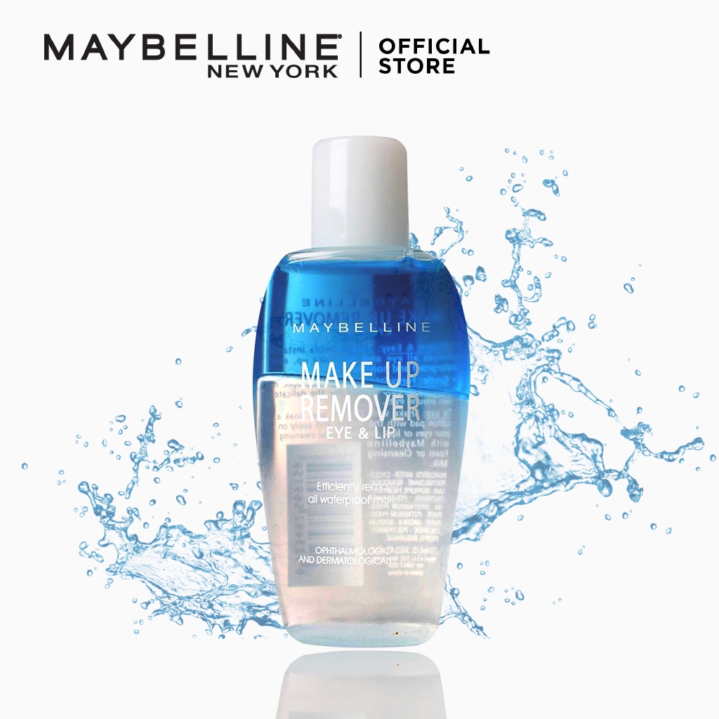 Maybelline Lip & Eye Makeup Remover 40mL (Clear) Shopee Philippines