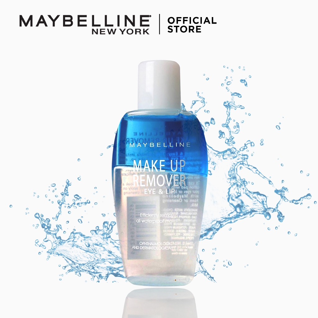 Maybelline Lip Eye Makeup Remover 40ml Clear