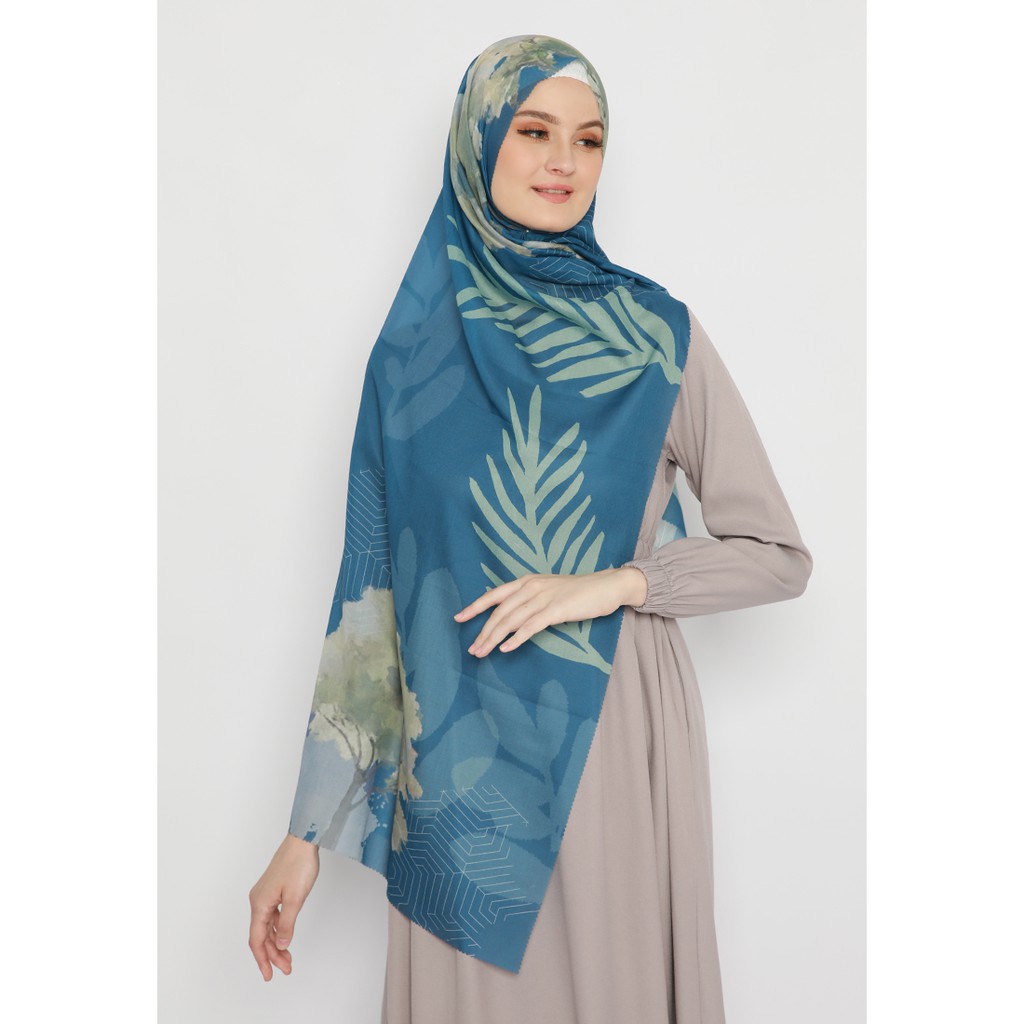 Fey Attire Hijab Quadrilateral Voal Ultrafine Laser Cut Motif Nabawi Scarf Shopee Philippines