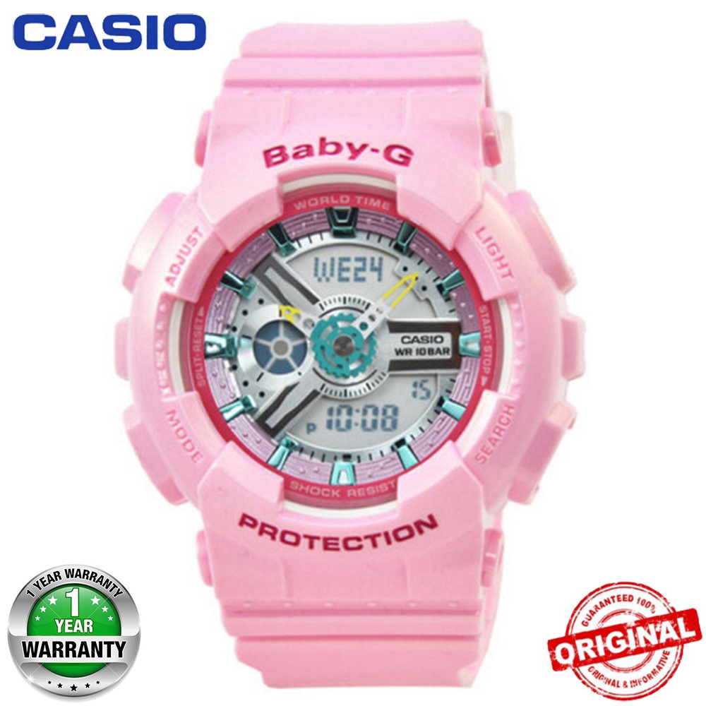 baby g ba 110 pink