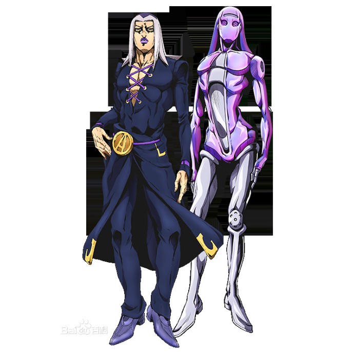 Jojo S Bizarre Adventure Golden Wind Leone Abbacchio Wig Shopee