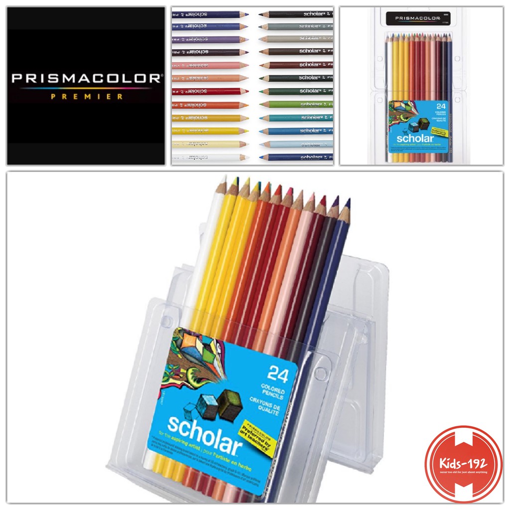 Prismacolor Sanford Scholar Colored Pencils 24Count 92805 Shopee