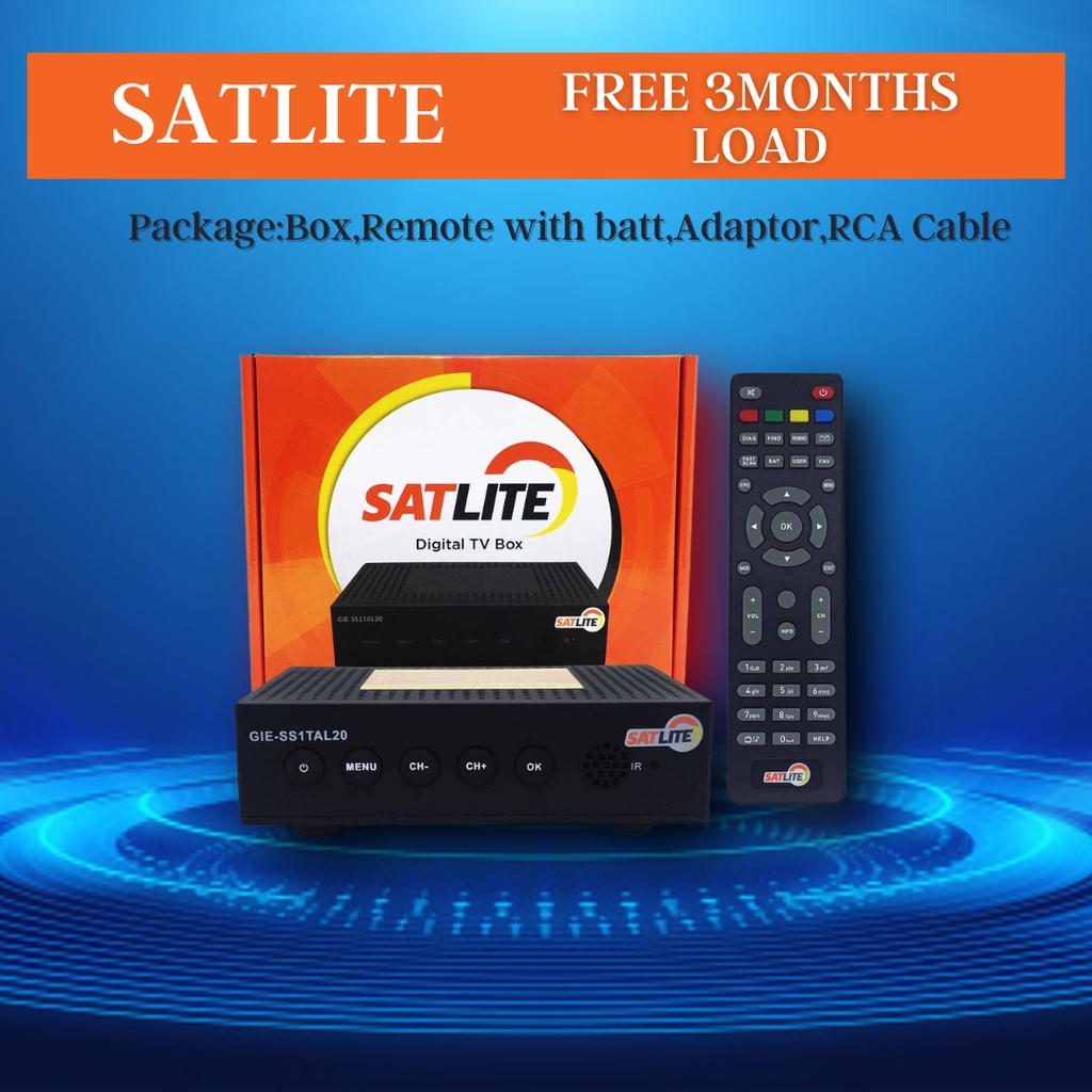 Satlite prepaid cable Shopee Philippines
