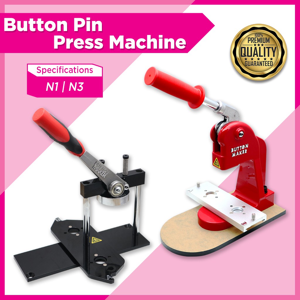 QUAFF N1 / N3 Button Pin Press Machine Shopee Philippines