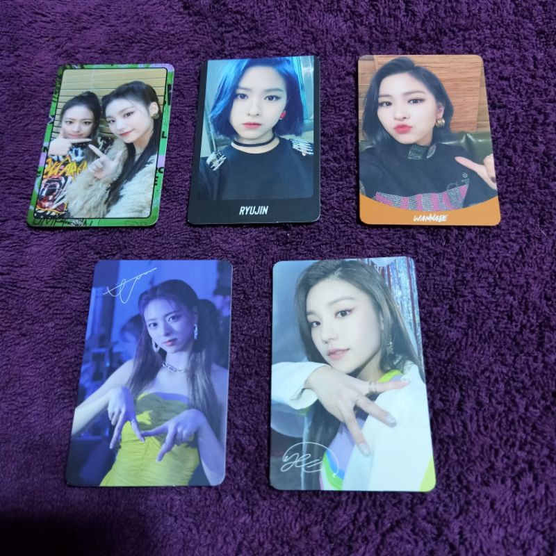 Official Itzy Wannabe Photocards Shopee Philippines Hot Sex Picture