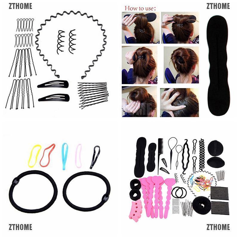 Zthome Latest 20 Types Hair Styling Clip Hairpin Hair Comb Band