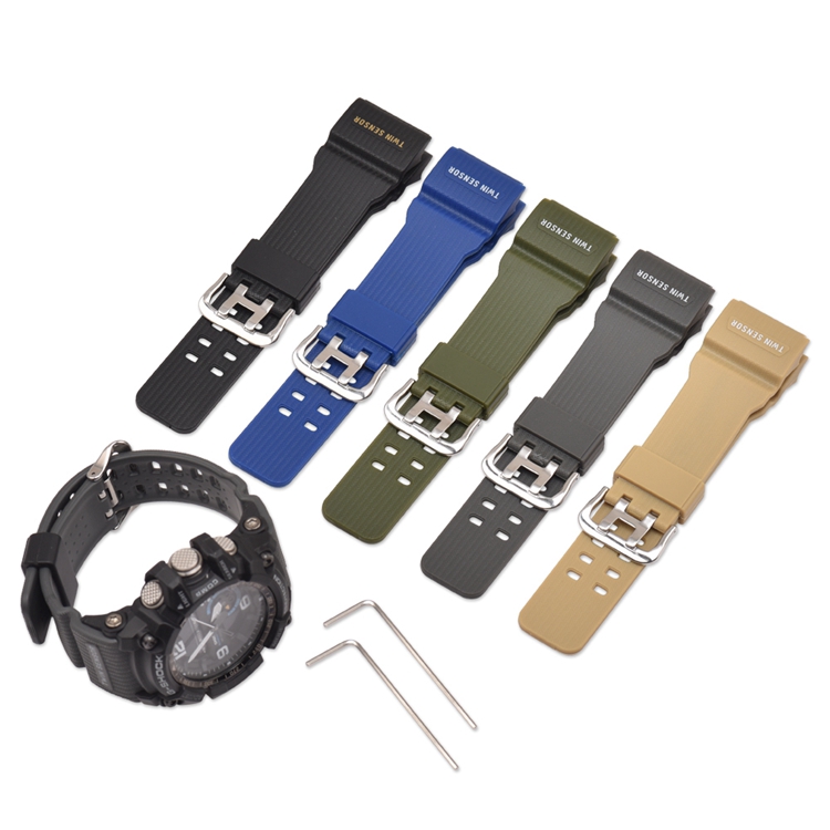 Resin Watchband G Shock Gg 1000 Gwg 100 GSG 100 Men Sport Waterproof