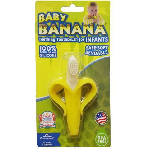 banana teething toy