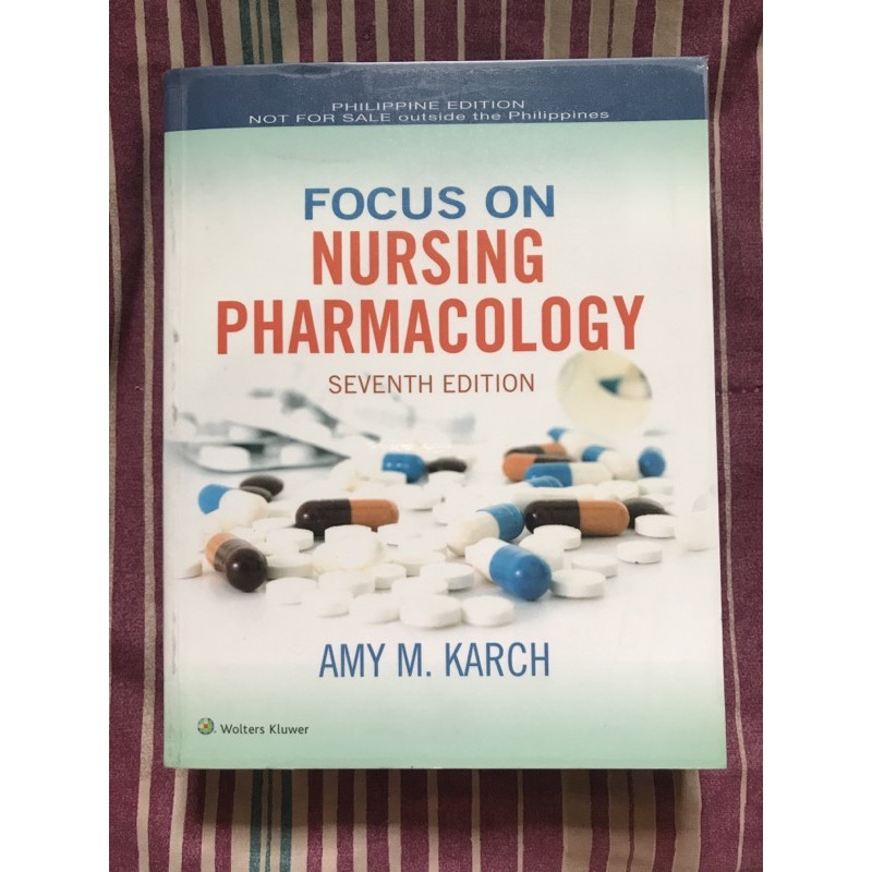 Focus On Nursing Pharmacology 7th Edition Study Guide - Study Poster