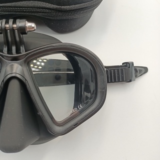 COD Wet Gopro Mount Low Volume Tempered Glass Freedive Mask J-type ...